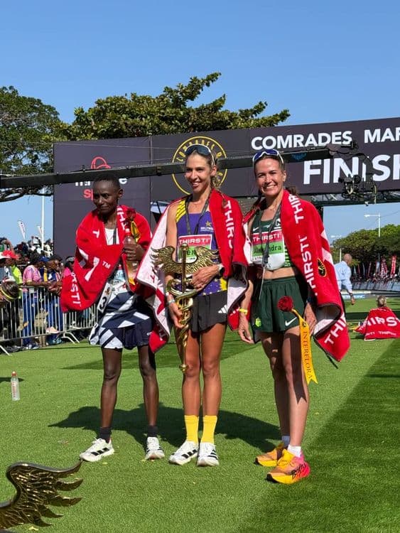 Comrades marathon 2025 💛🖤  И снова вторая 🥈